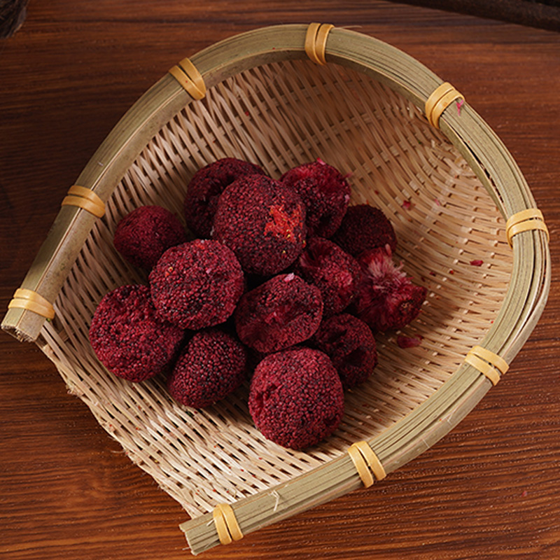 I -freeze ang pinatuyong pulang bayberry I -freeze ang pinatuyong pulang bayberry