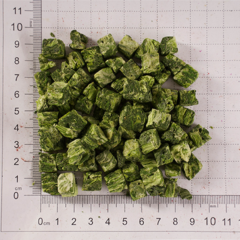 I -freeze ang pinatuyong spinach I -freeze ang pinatuyong spinach