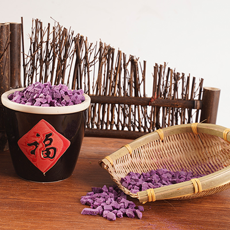 I -freeze ang pinatuyong lila na kamote