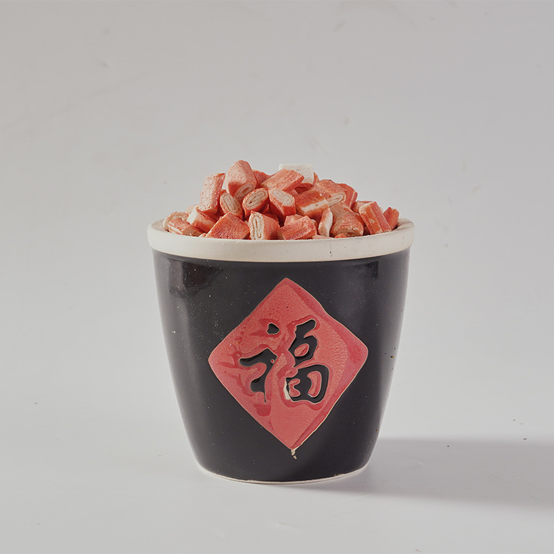 I -freeze ang pinatuyong imitasyon crab I -freeze ang pinatuyong imitasyon crab