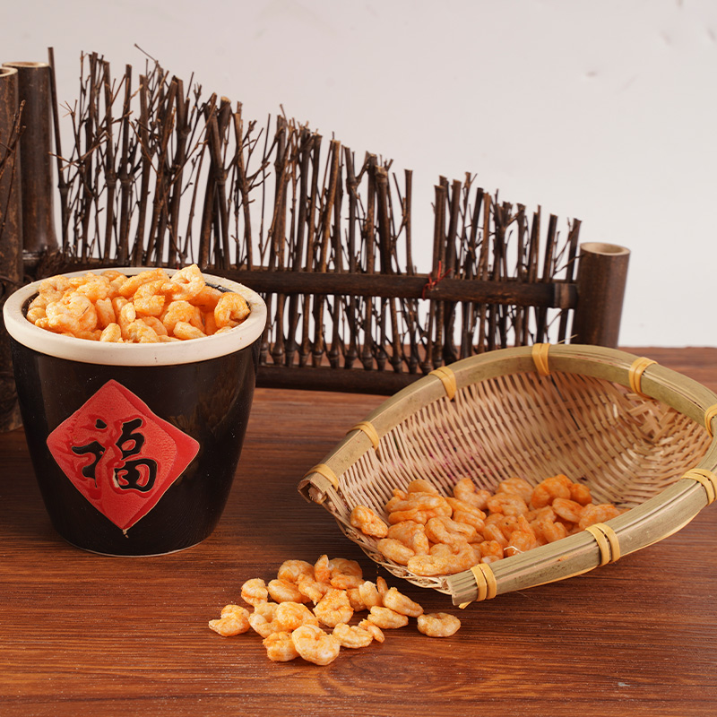 I -freeze ang pinatuyong hipon